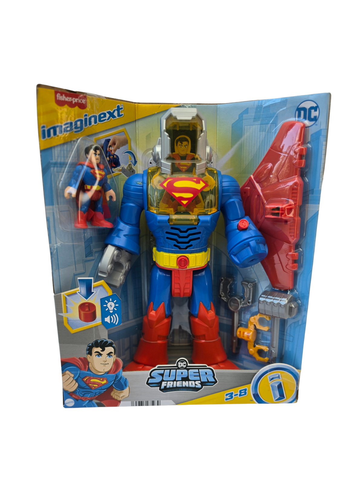 Fisher-Price Imaginext DC Super Friends Superman Speelset - productafbeelding 1