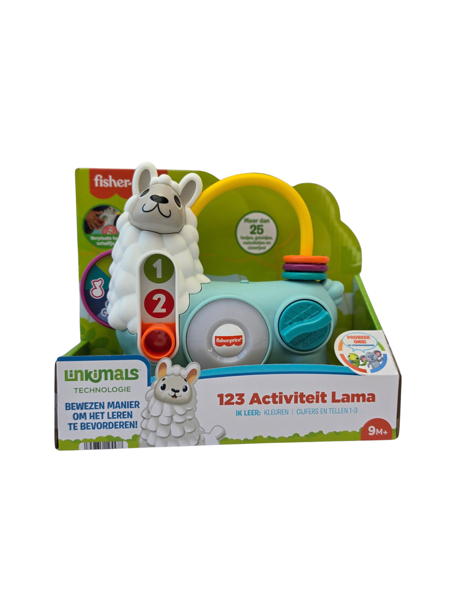 Fisher-Price Linkimals 123 Activiteit Lama – Interactief Babyspeelgoed