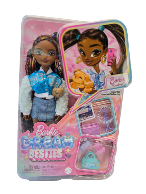 Barbie Dream Besties Brooklyn – Modepop met Accessoires - productafbeelding 1