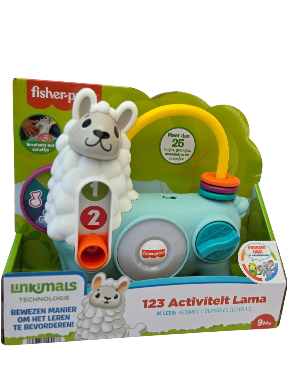 Fisher-Price Linkimals 123 Activiteit Lama – Interactief Babyspeelgoed - productafbeelding 2