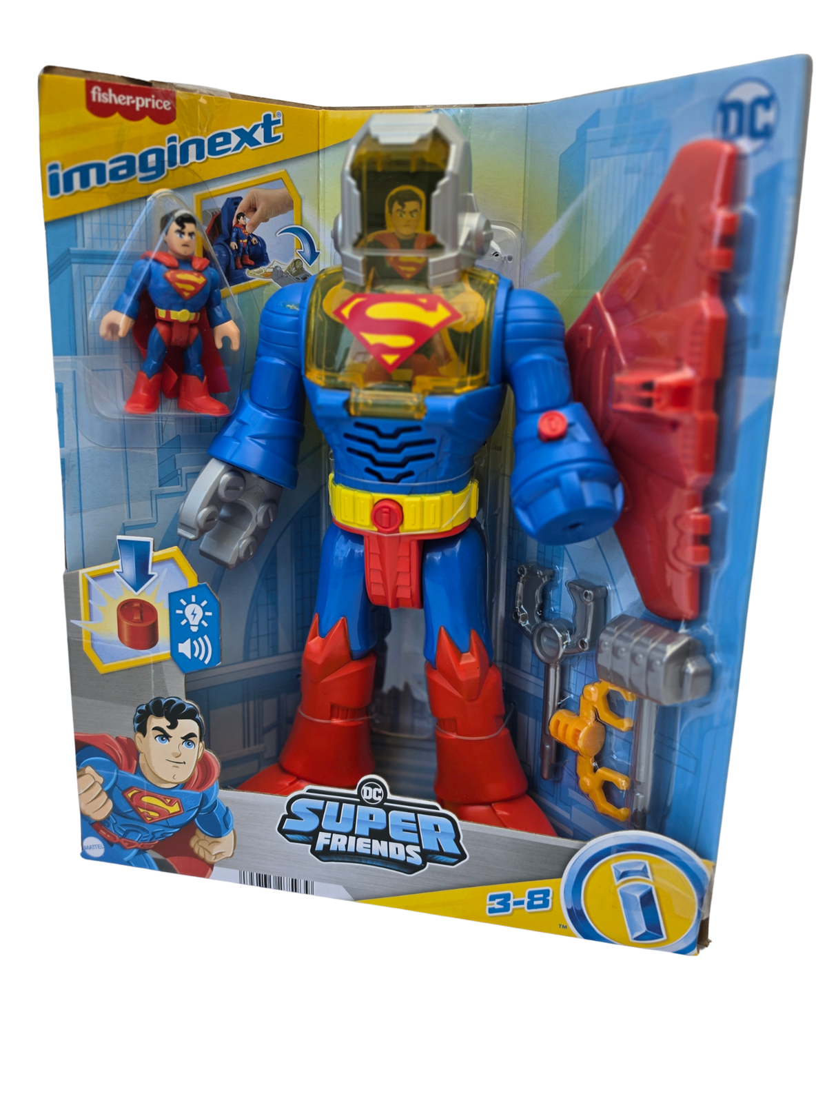 Fisher-Price Imaginext DC Super Friends Superman Speelset - productafbeelding 4