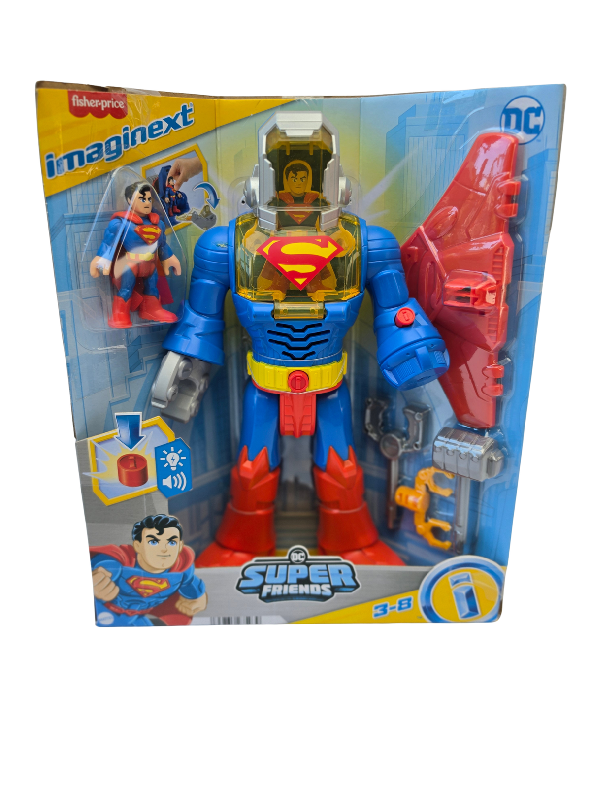 Fisher-Price Imaginext DC Super Friends Superman Speelset - productafbeelding 2