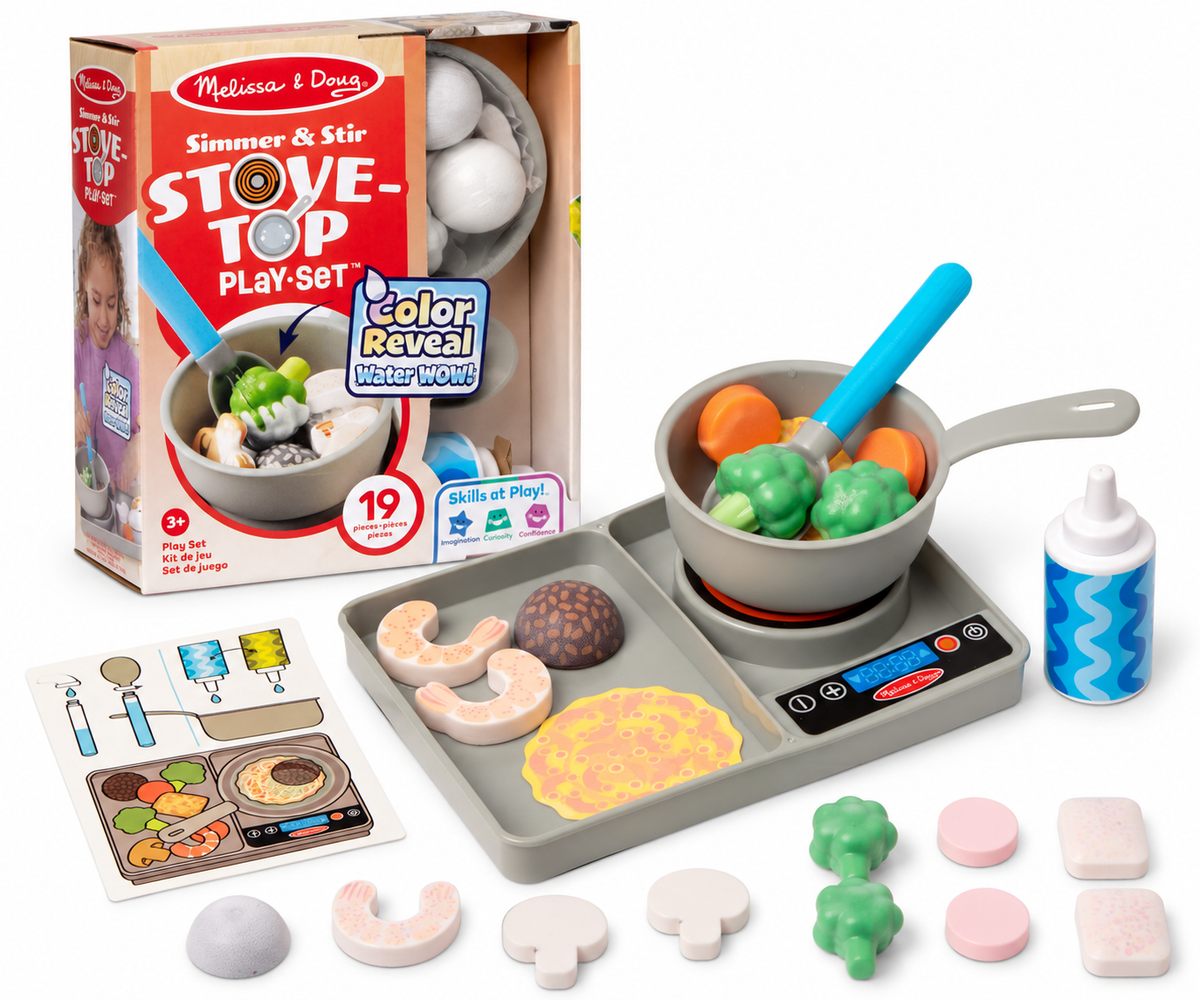 Melissa & Doug Water WOW! Kookplaat Speelset – 3+