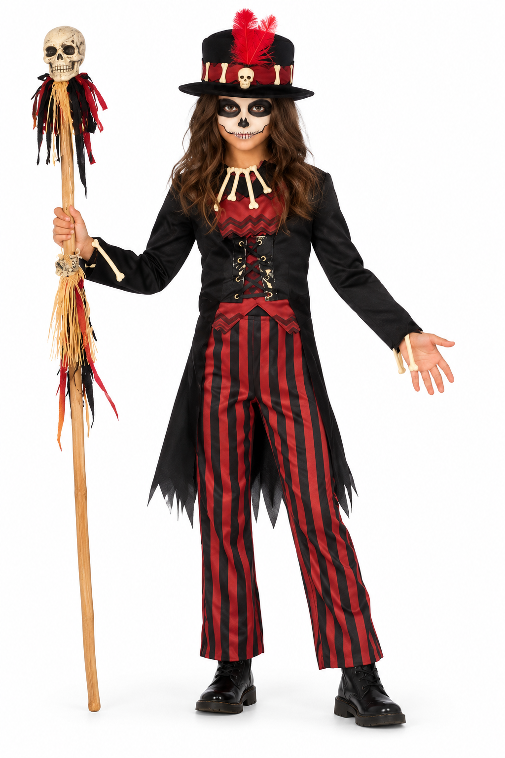 Fiestas Guirca Voodoo Kostuum Kind – 5-6 jaar - productafbeelding 1