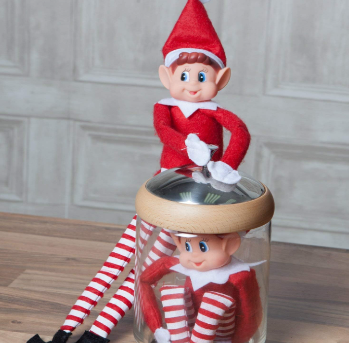 Elfie & Elvie – Ondeugende Kerstelfjes Jongen & Meisje | Set van 2 - productafbeelding 8