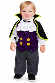 Amscan Dinky Dracula Baby Kostuum – 3-6 maanden / 68 cm - productafbeelding 1