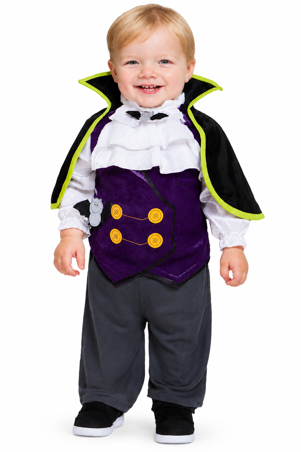 Amscan Dinky Dracula Baby Kostuum – 3-6 maanden / 68 cm - productafbeelding 1