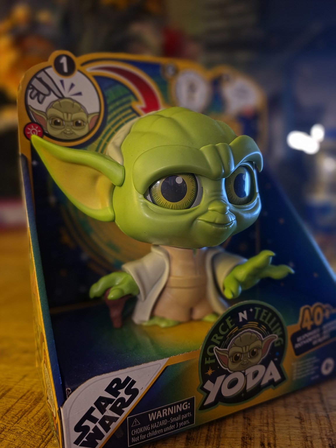 Star Wars Force N’ Telling Yoda – Interactieve Yoda met Licht & Geluid – 4+ - productafbeelding 3