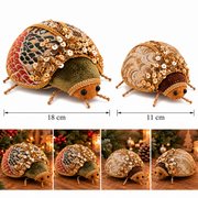 Decoratieve Kerstkevers – Set van 2 | Groot & Klein - afmetingen 6