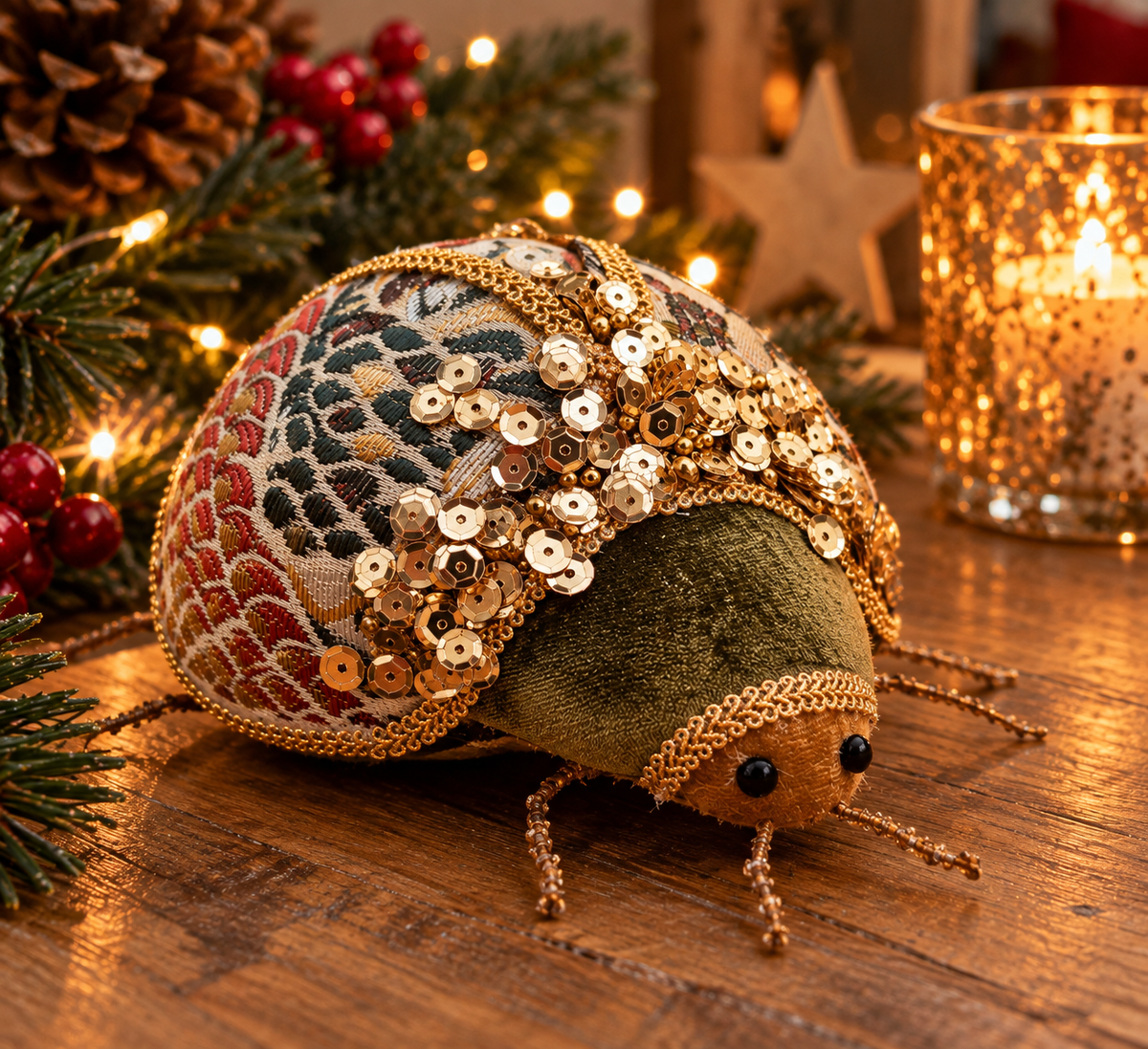 Decorative Ladybird Set – Large & Small | 2-piece ✨