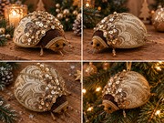 Decoratieve Kerstkevers – Set van 2 | Groot & Klein - productafbeelding 4