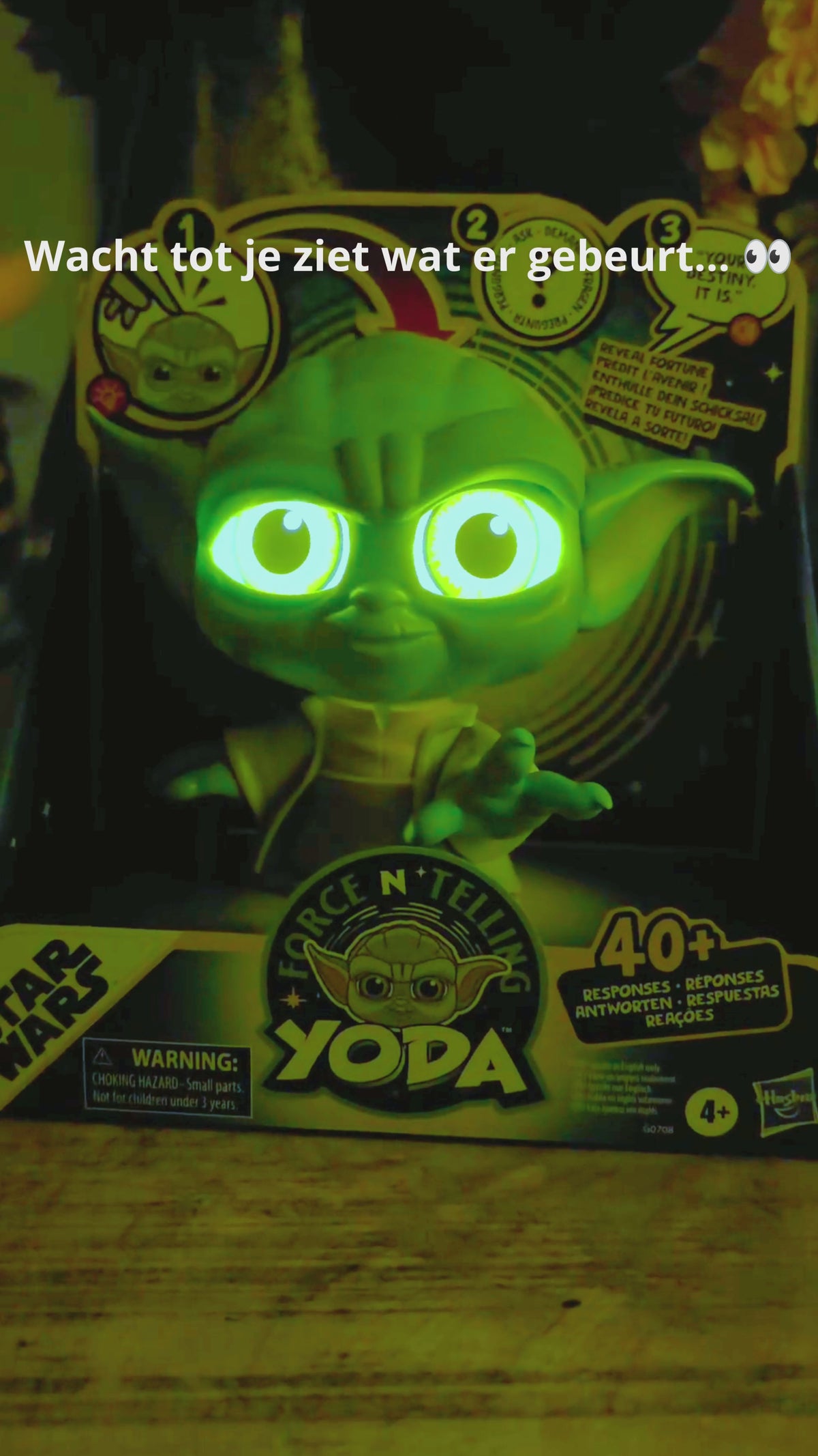 Star Wars Force N’ Telling Yoda – Interactieve Yoda met Licht & Geluid – 4+